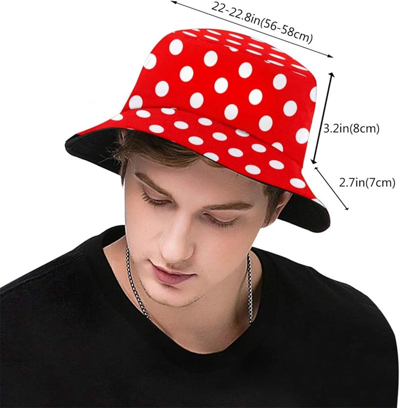 AKMCBSH Trendy Bucket Hat - Comfortable Packable Sun Beach Hat for Women Men, Perfect for Outdoor Activities Travel Hiking - Image 3